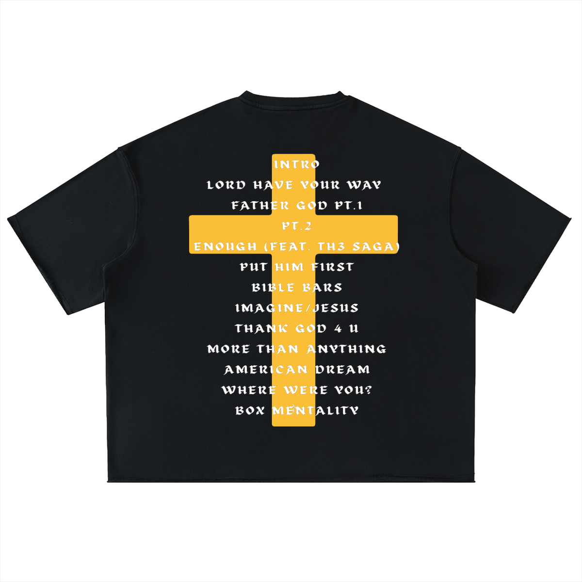 GML2C Yellow Tee - Black