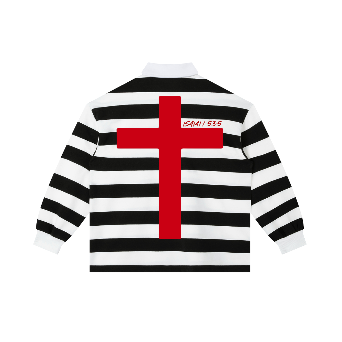 By His Stripes Polo