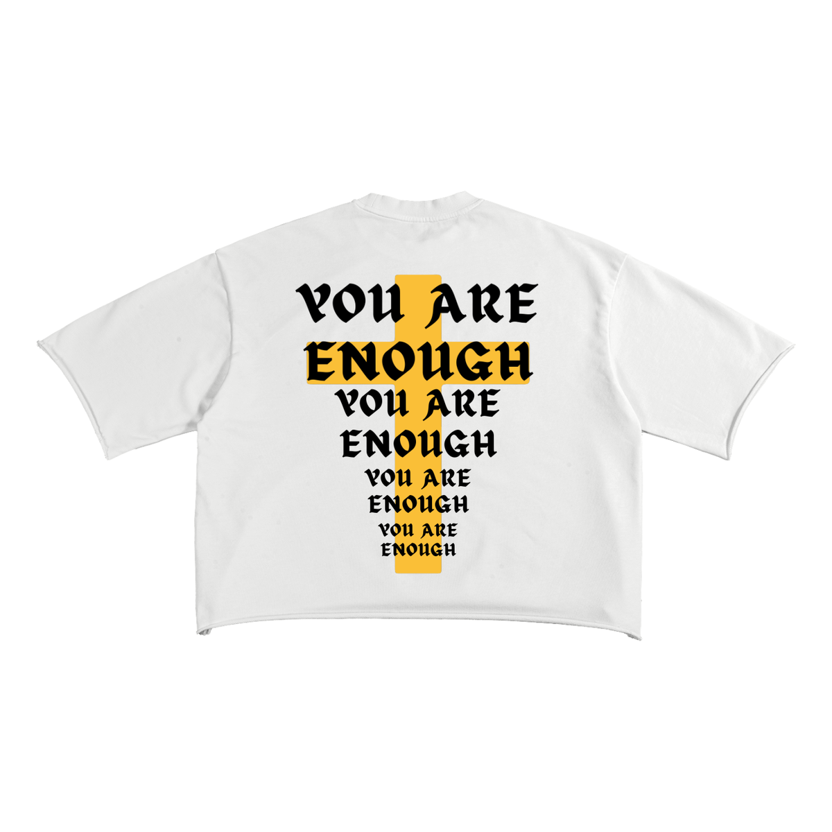 11:28 French Tee Yellow - White