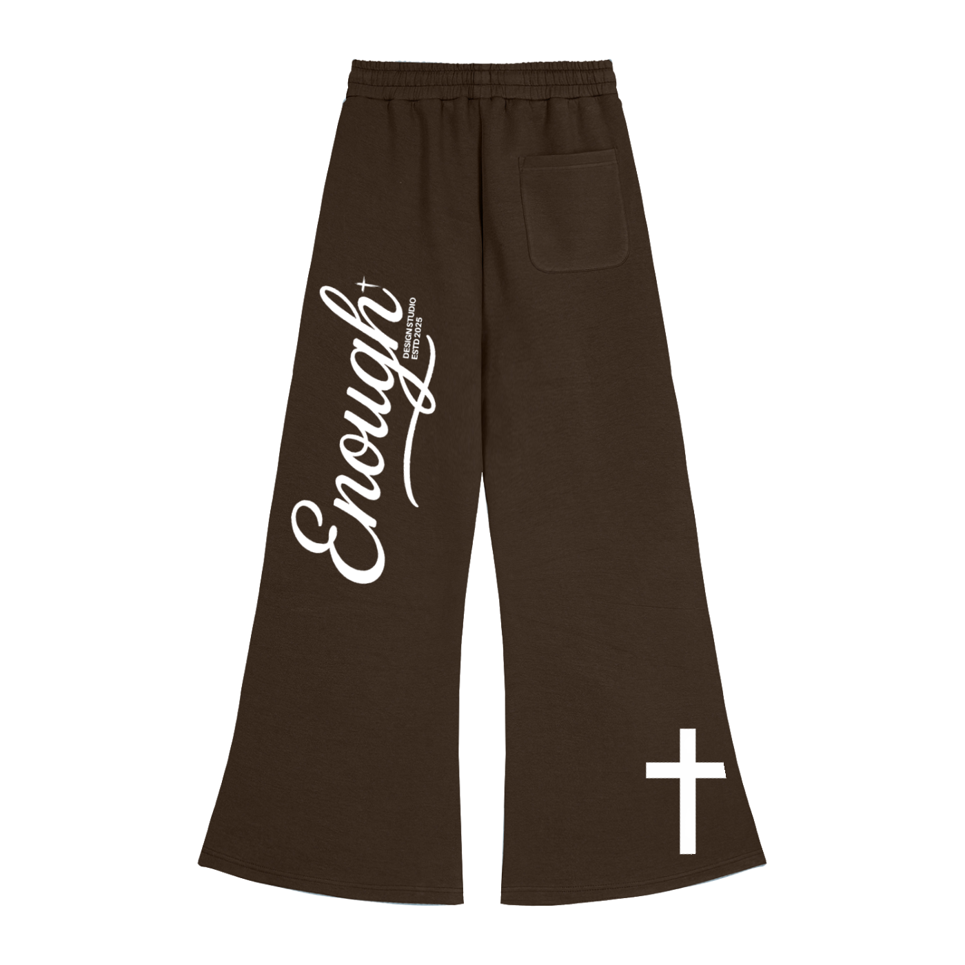 Enough.Wide Leg Sweatpants