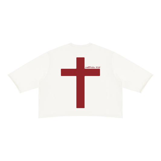 ECDS Mineral Wash Raw Hem Boxy T-Shirt