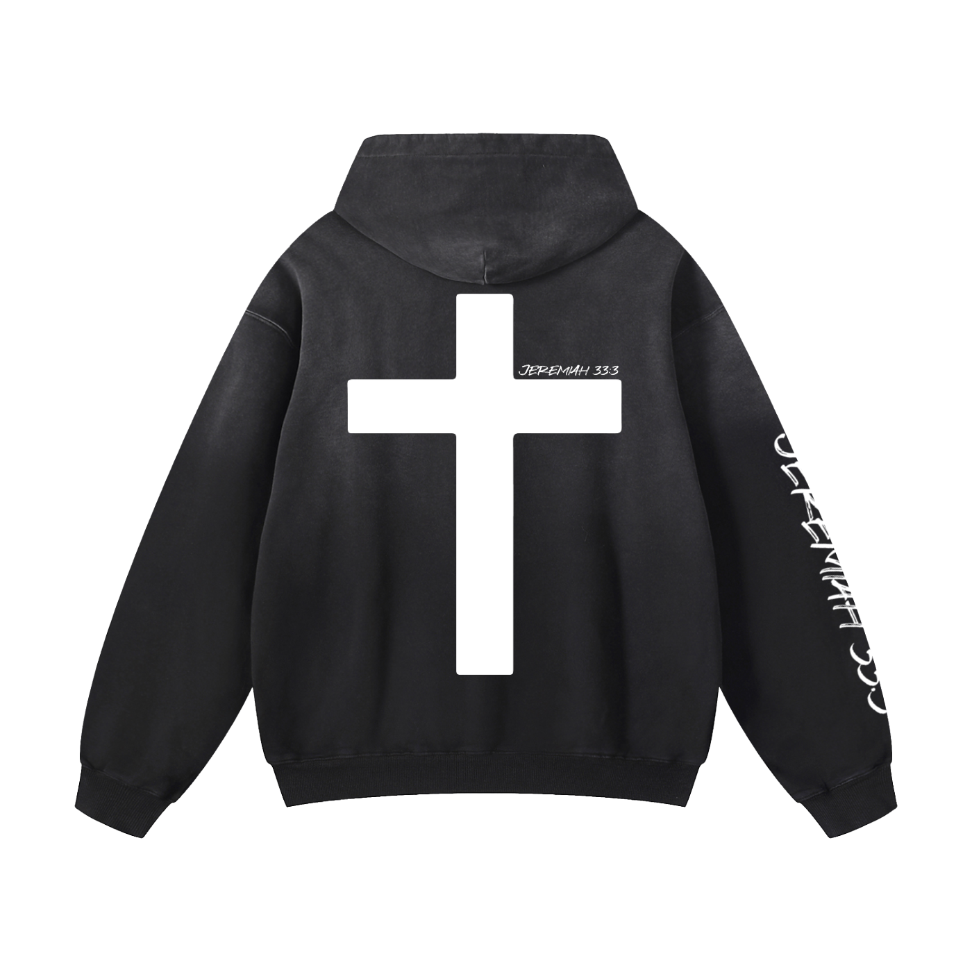 3:33 Hoodie Black