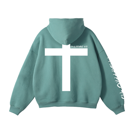 4:13 Hoodie Teal
