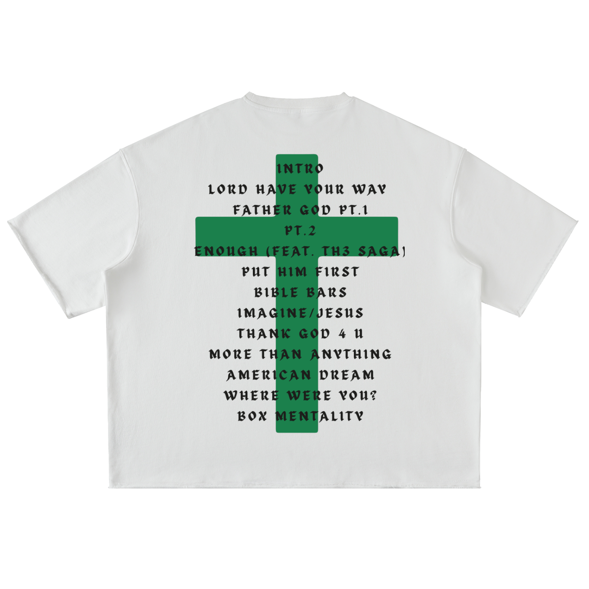 GML2C Green Tee - White