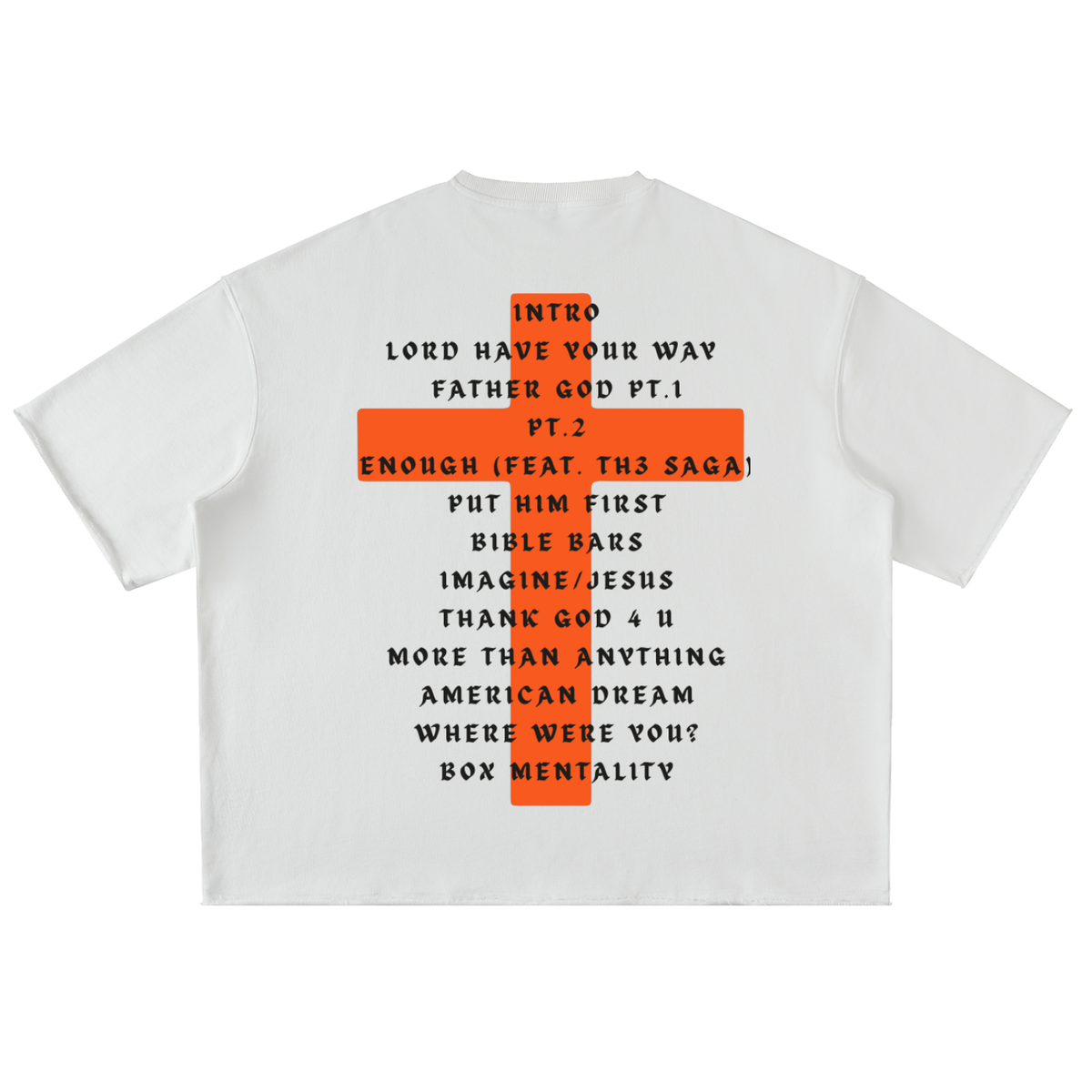 GML2C Orange Tee - White