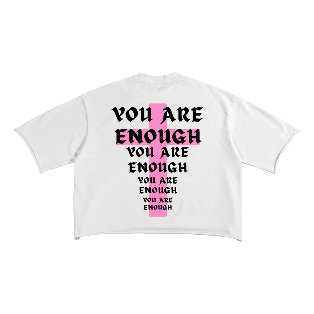 11:28 French Tee Pink - White