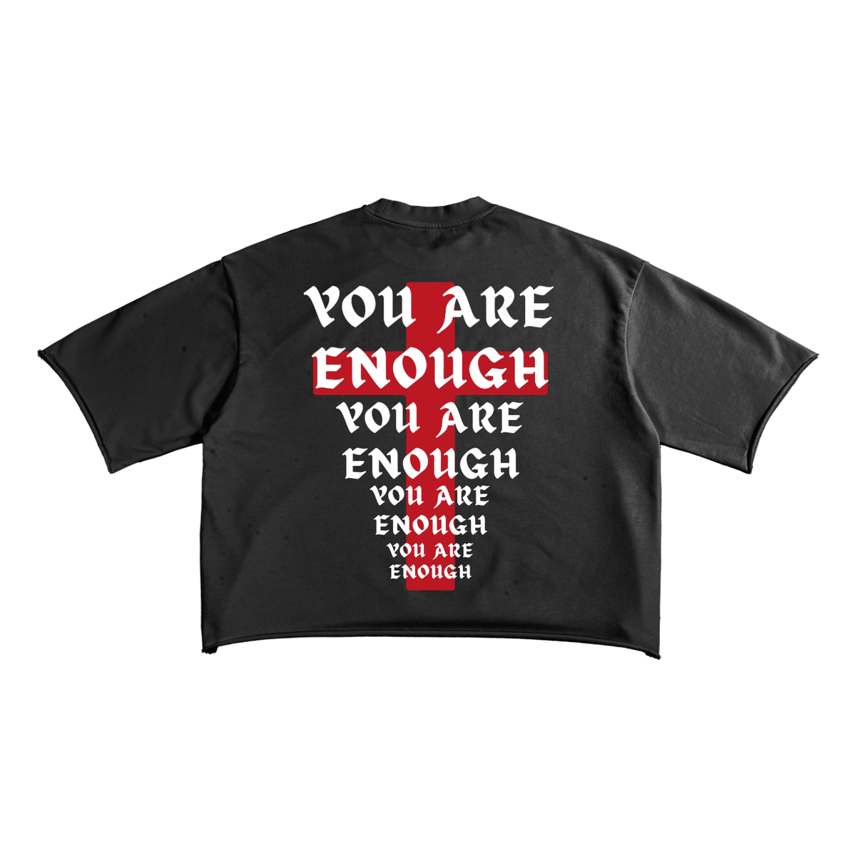 11:28 French Tee Red - Black