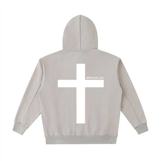 3:33 Hoodie Light Gray