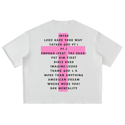GML2C Pink Tee - White