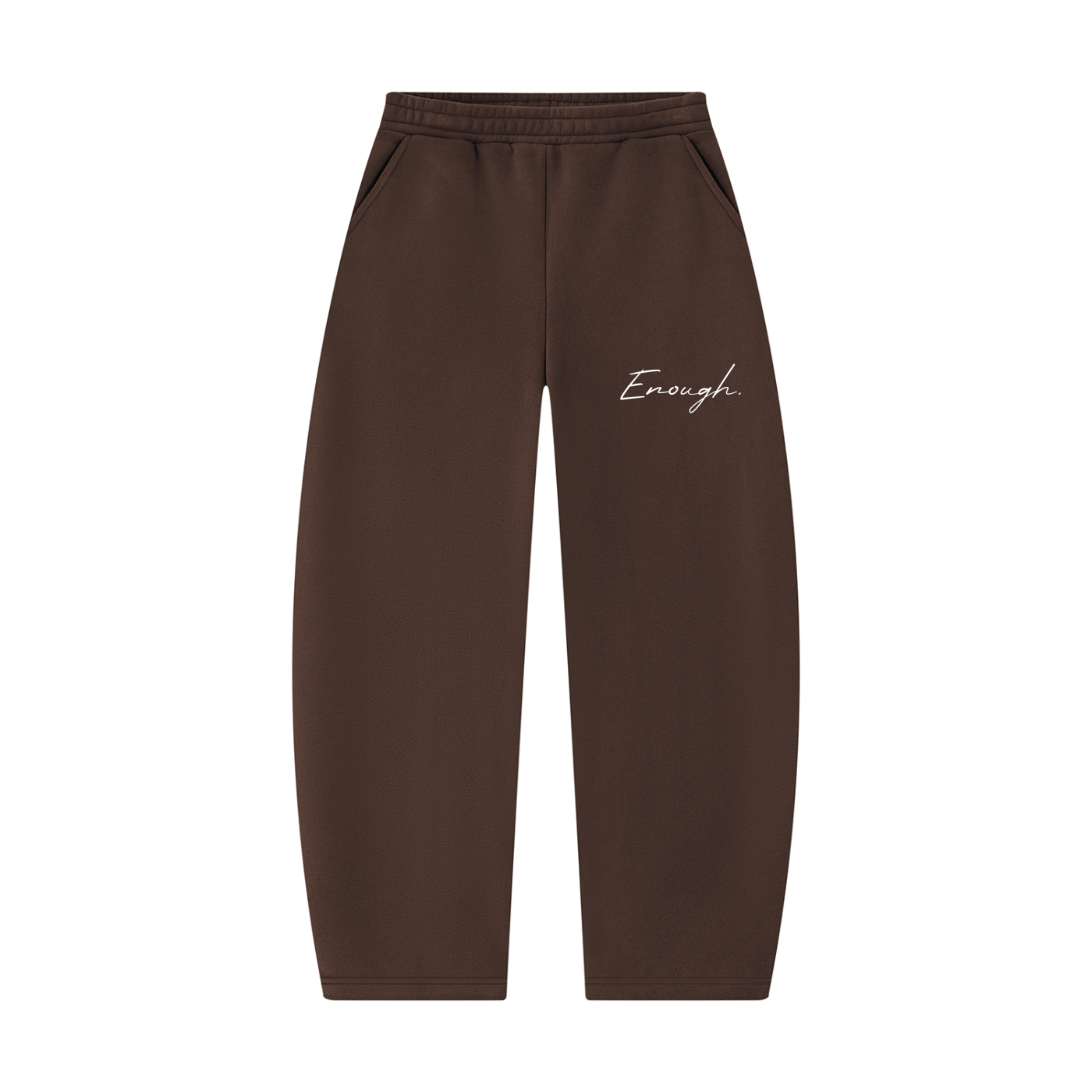 Unisex Barrel Leg Sweatpants