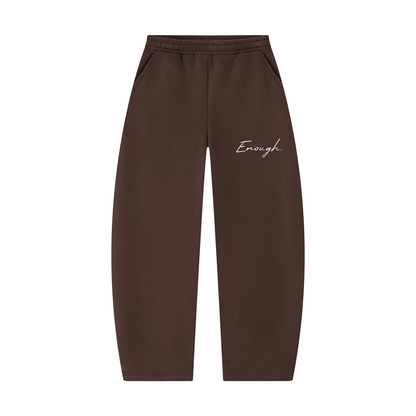Unisex Barrel Leg Sweatpants