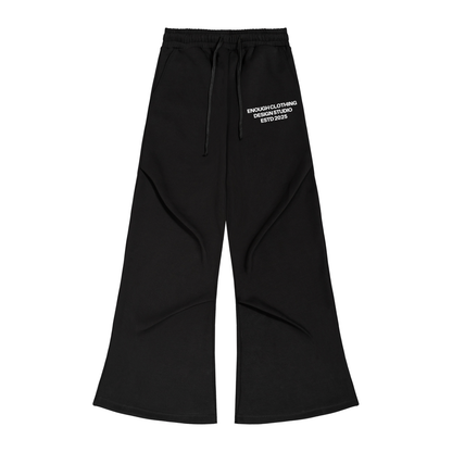 Enough.Wide Leg Sweatpants