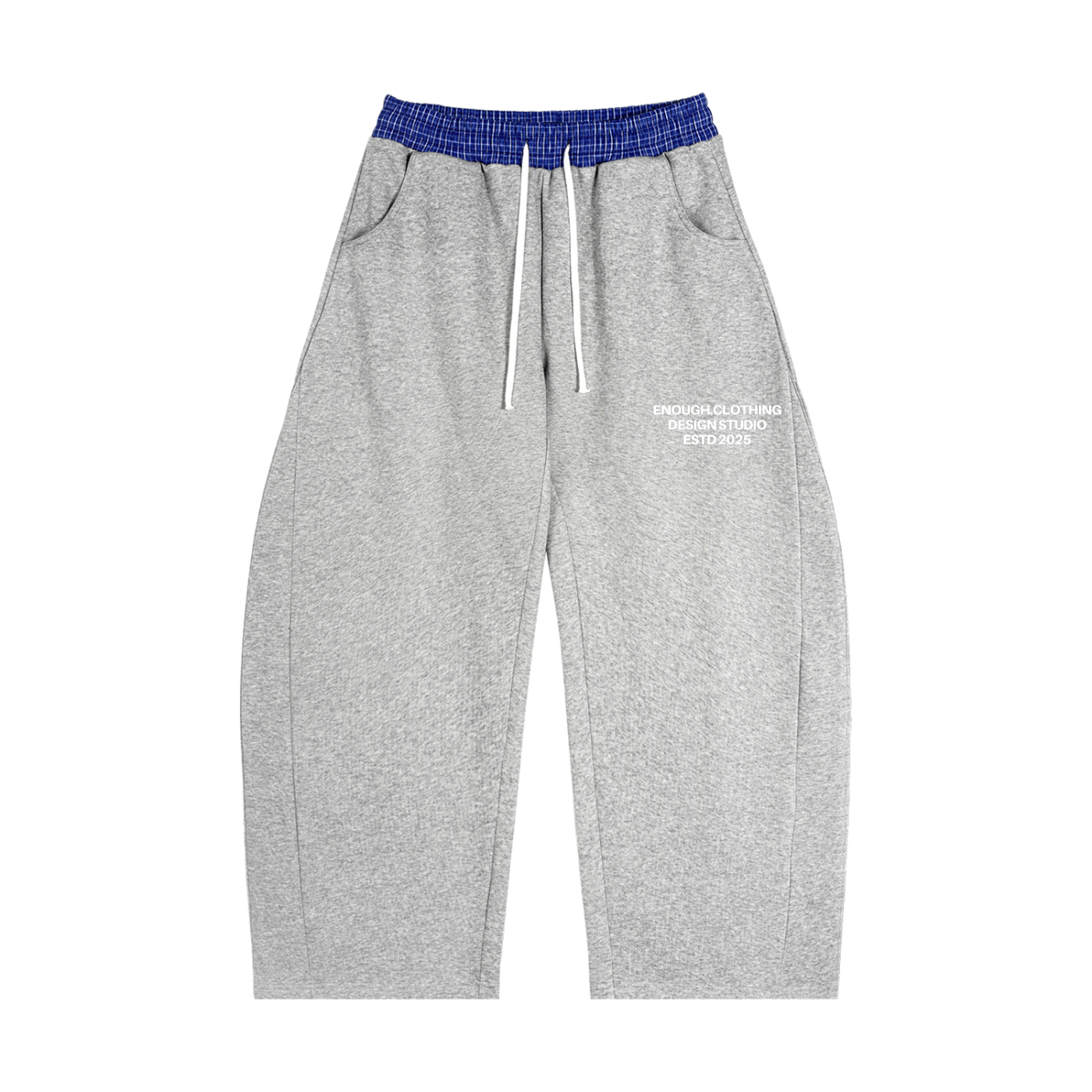 Enough.Barrel Plaid Sweatpants