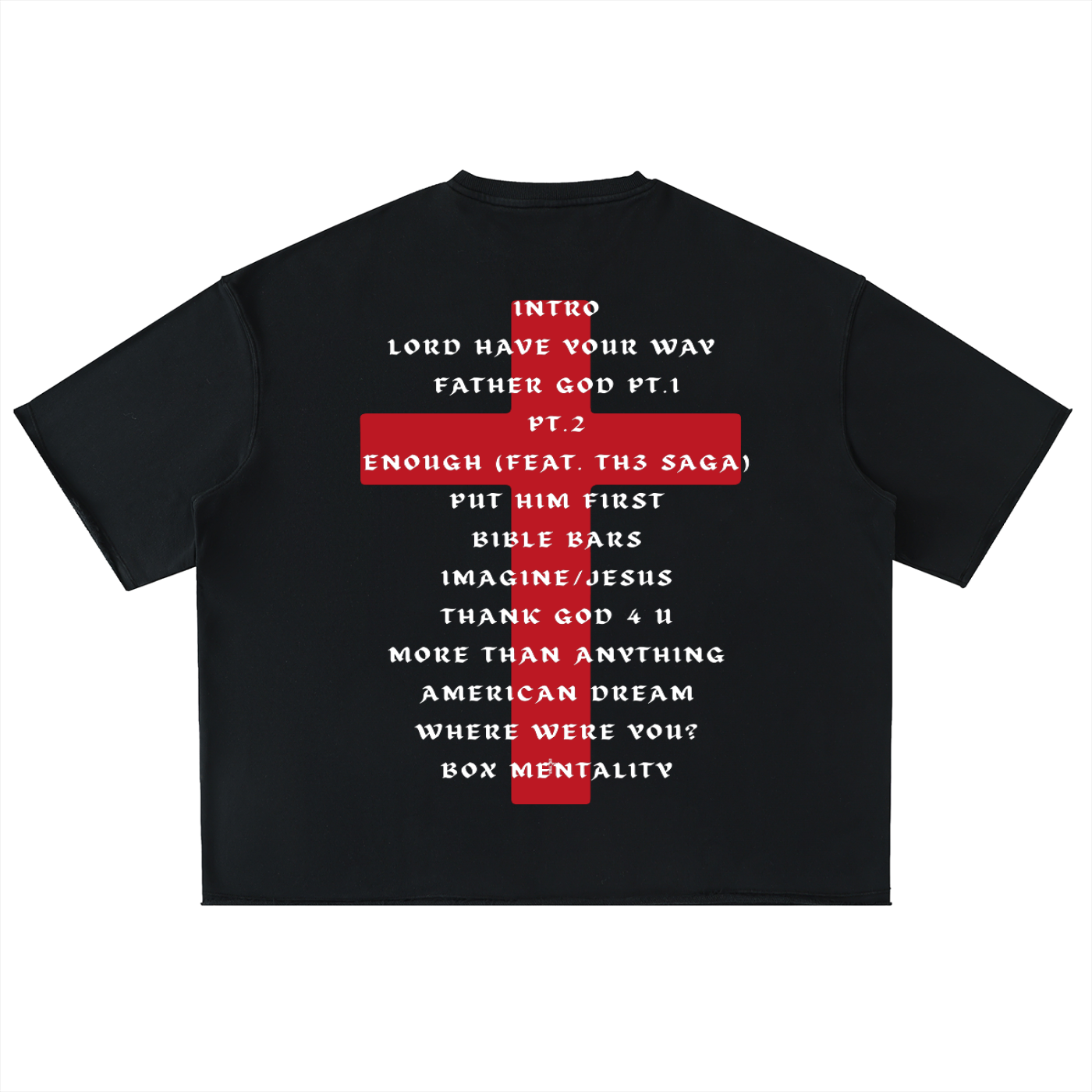 GML2C Red Tee - Black
