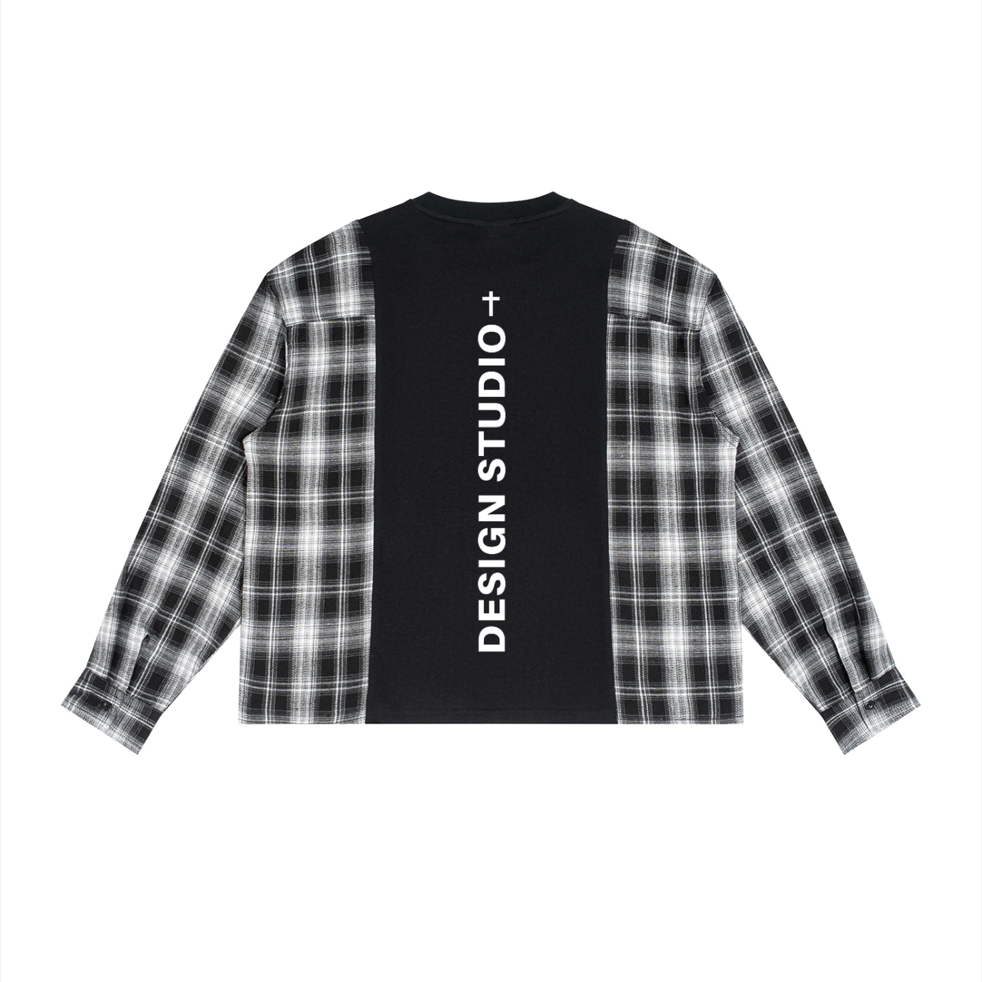 Spiritual Advisory Plaid Long Sleeve T-Shirt