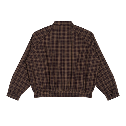 ECDS Plaid Full-Zip Track Jacket