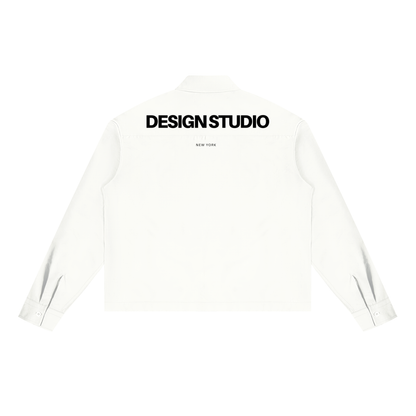 ECDS Unisex Boxy Long Sleeve Shirt