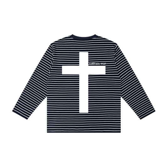 Kid's ECDS Striped Long Sleeve T-Shirt