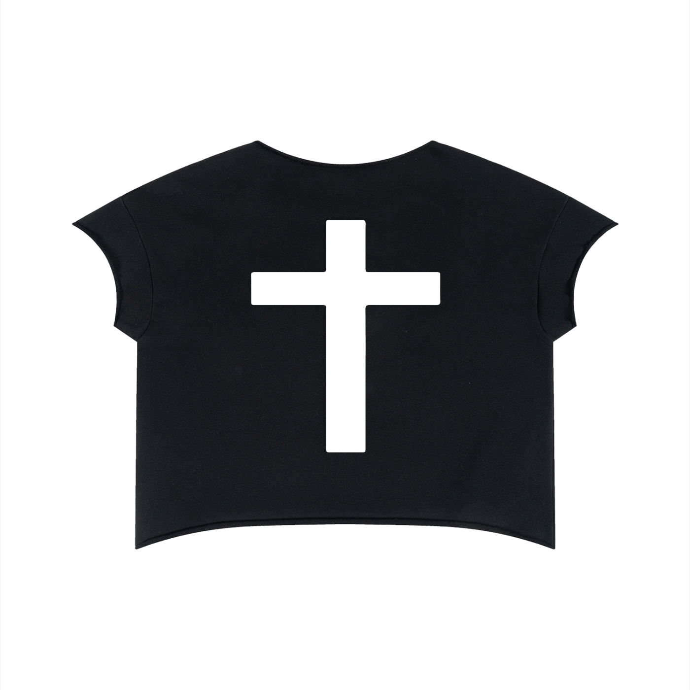 Unisex Heavyweight Boxy Raw Edge T-Shirt