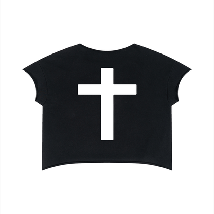 Unisex Heavyweight Boxy Raw Edge T-Shirt