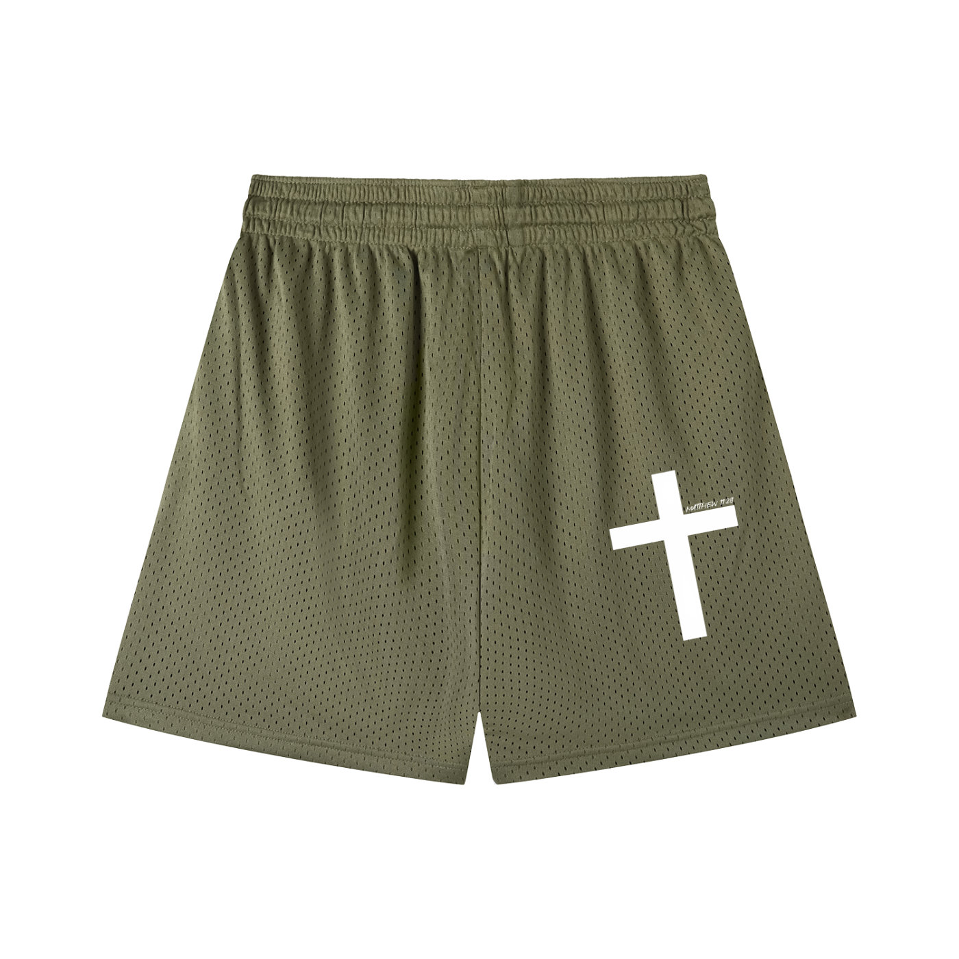 Mesh Drawstring Shorts