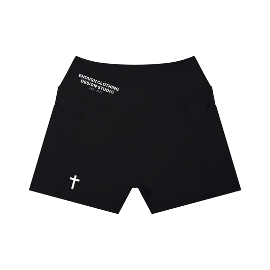 Women’s ECDS High Rise Pocket Yoga Shorts