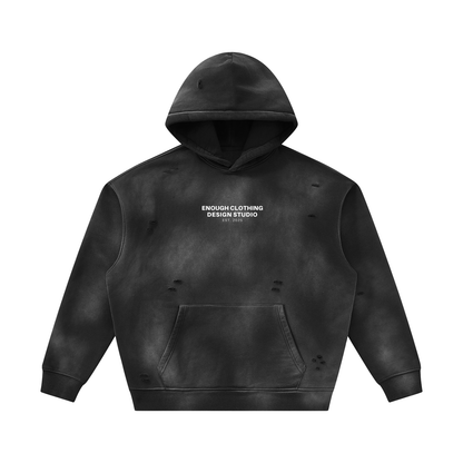 ECDS Sunfade Frayed Fleece Hoodie