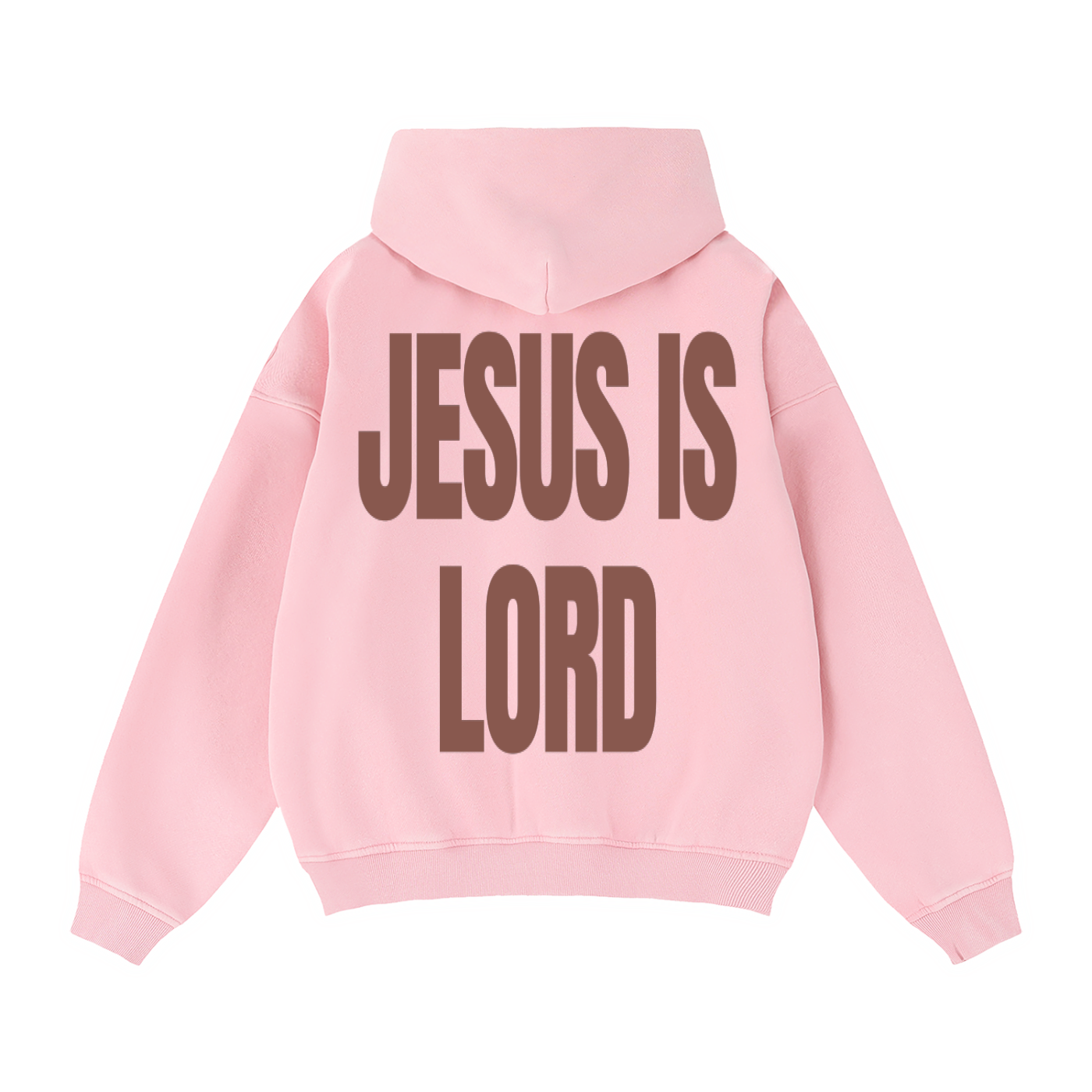 Enough.Zip-Through Boxy Fleece Hoodie