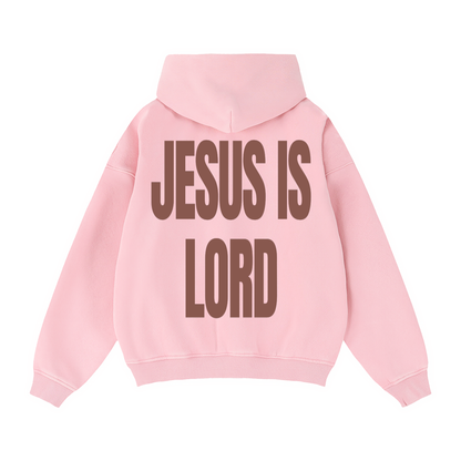 Enough.Zip-Through Boxy Fleece Hoodie
