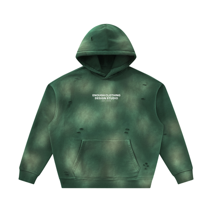 ECDS Sunfade Frayed Fleece Hoodie
