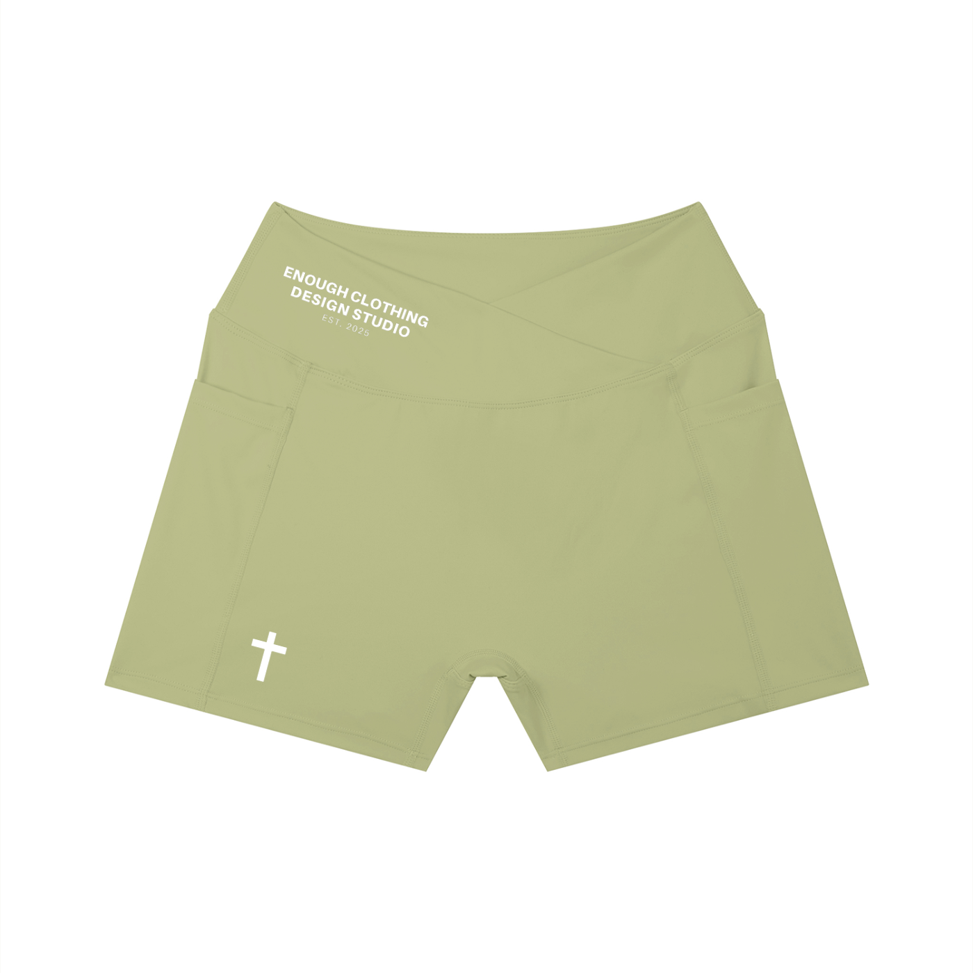 Women’s High Rise Pocket Yoga Shorts