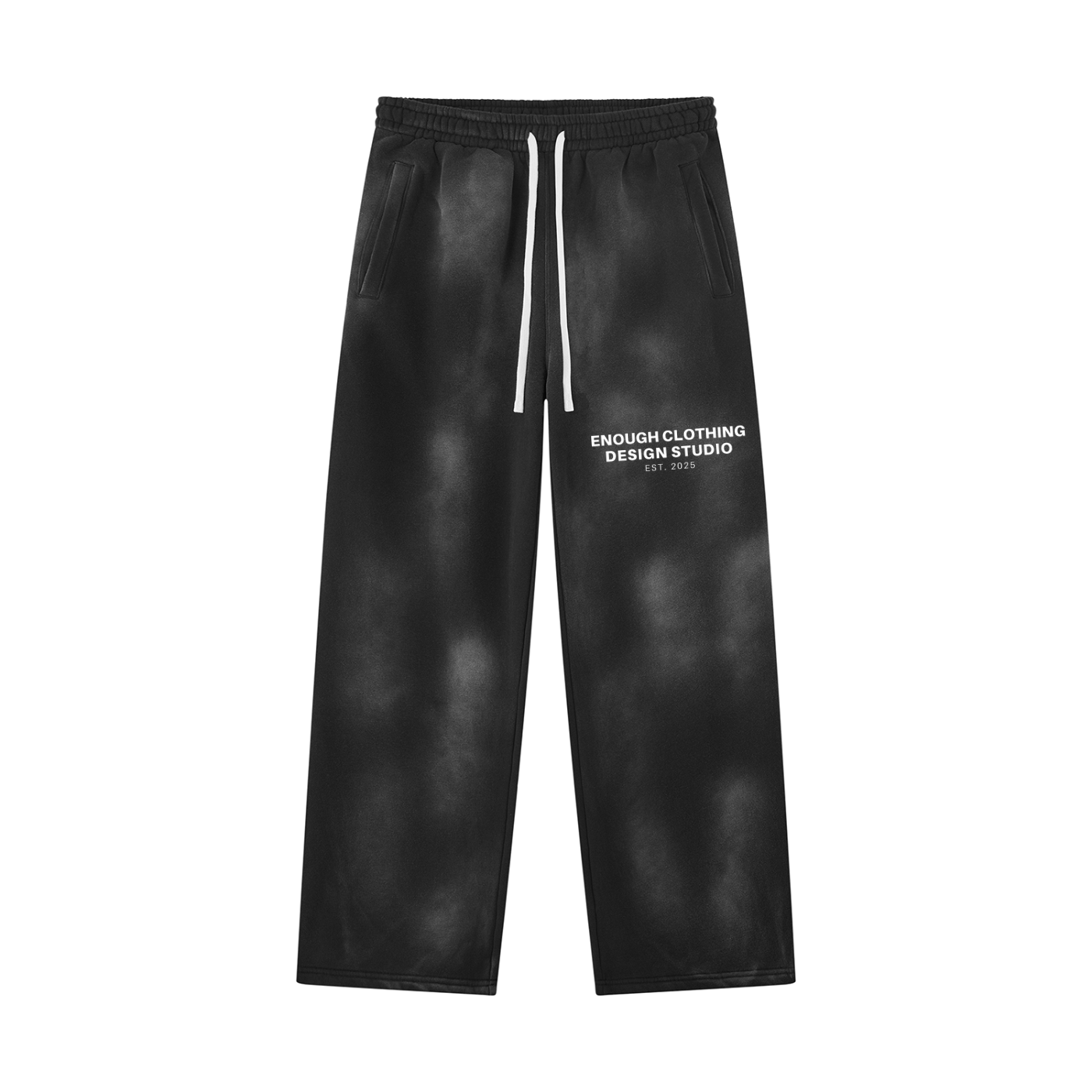 Unisex Sunfade Wide Leg Fleece Sweatpants