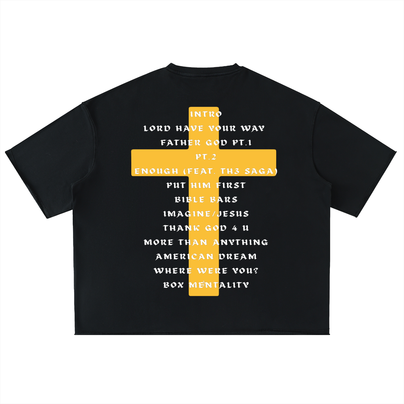 GML2C Yellow Tee - Black