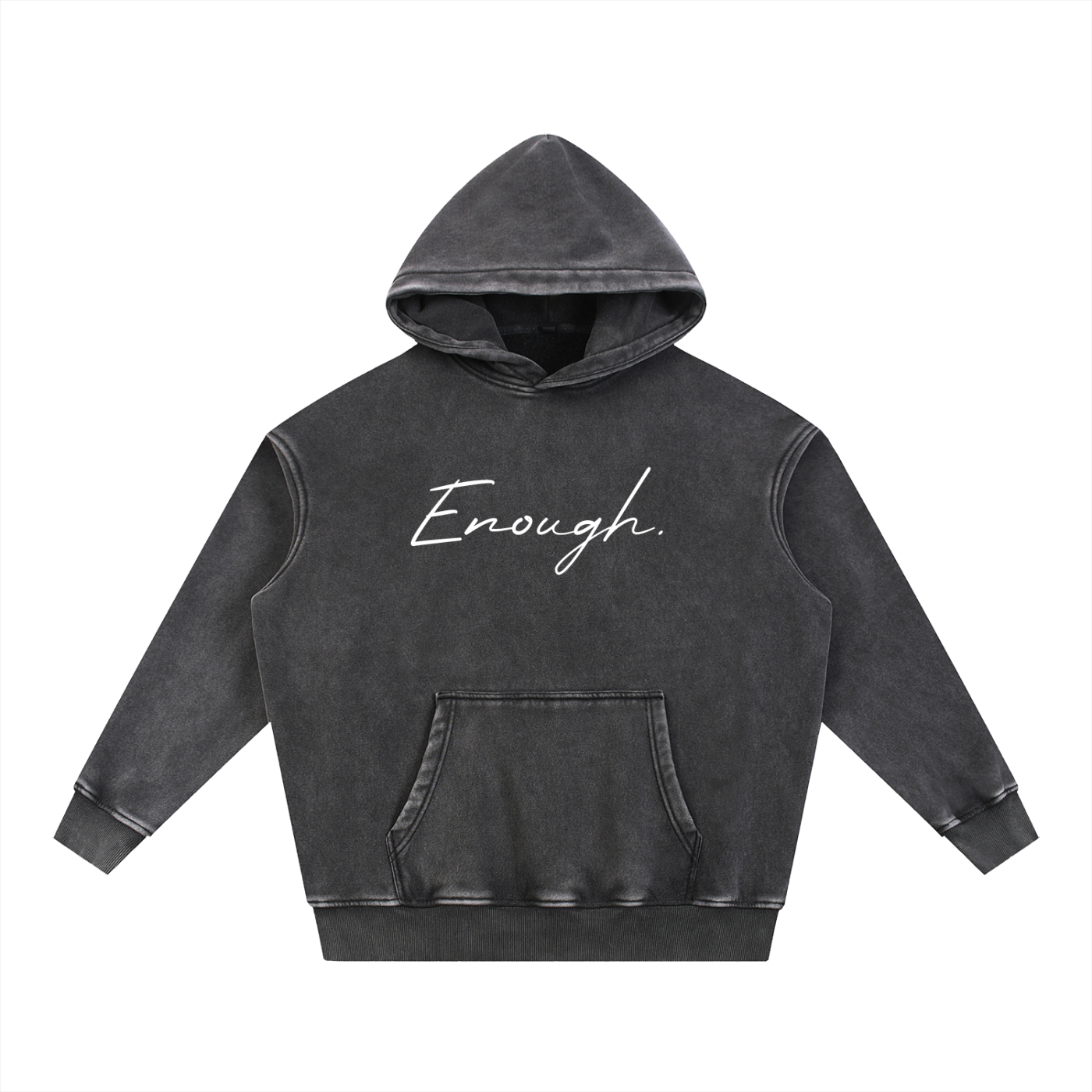 Enough.Armored Hoodie Black