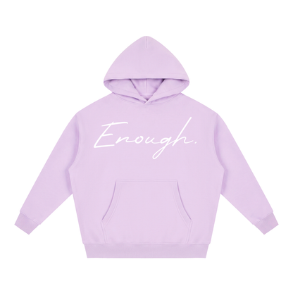 Essential Oversized Boxy Fit Fleece Hoodie
