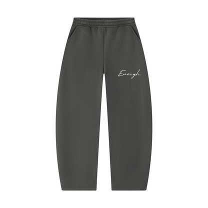 Unisex Barrel Leg Sweatpants