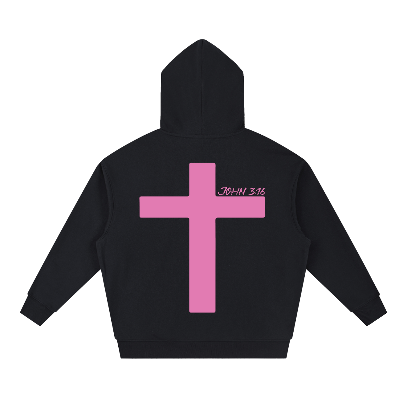 ECDS NY Boxy Hoodie Black
