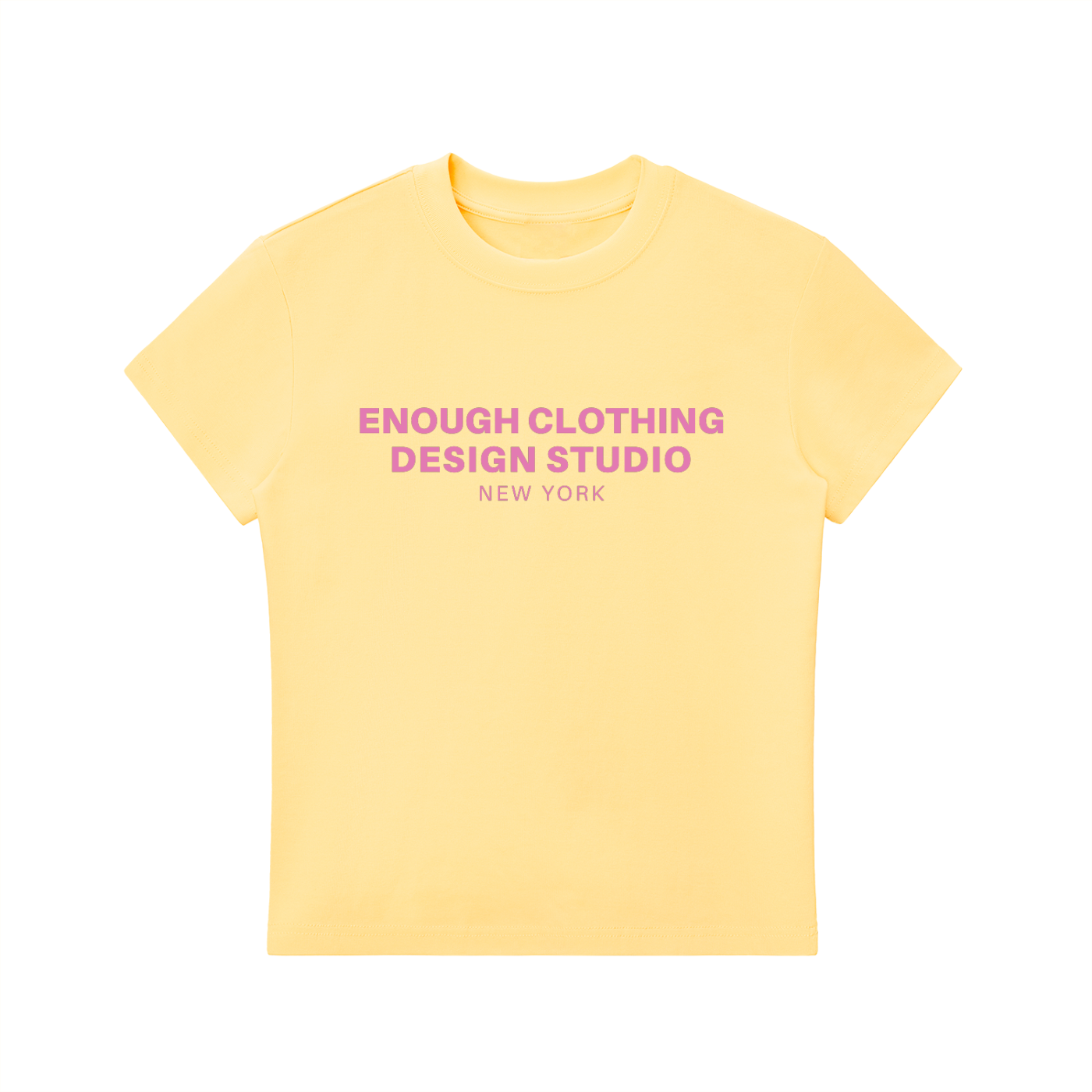 Women's ECDS NY Crewneck Yellow