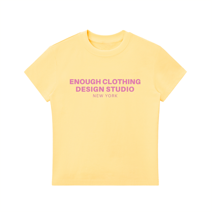 Women's ECDS NY Crewneck Yellow
