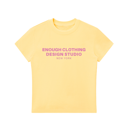 Women's ECDS NY Crewneck Yellow