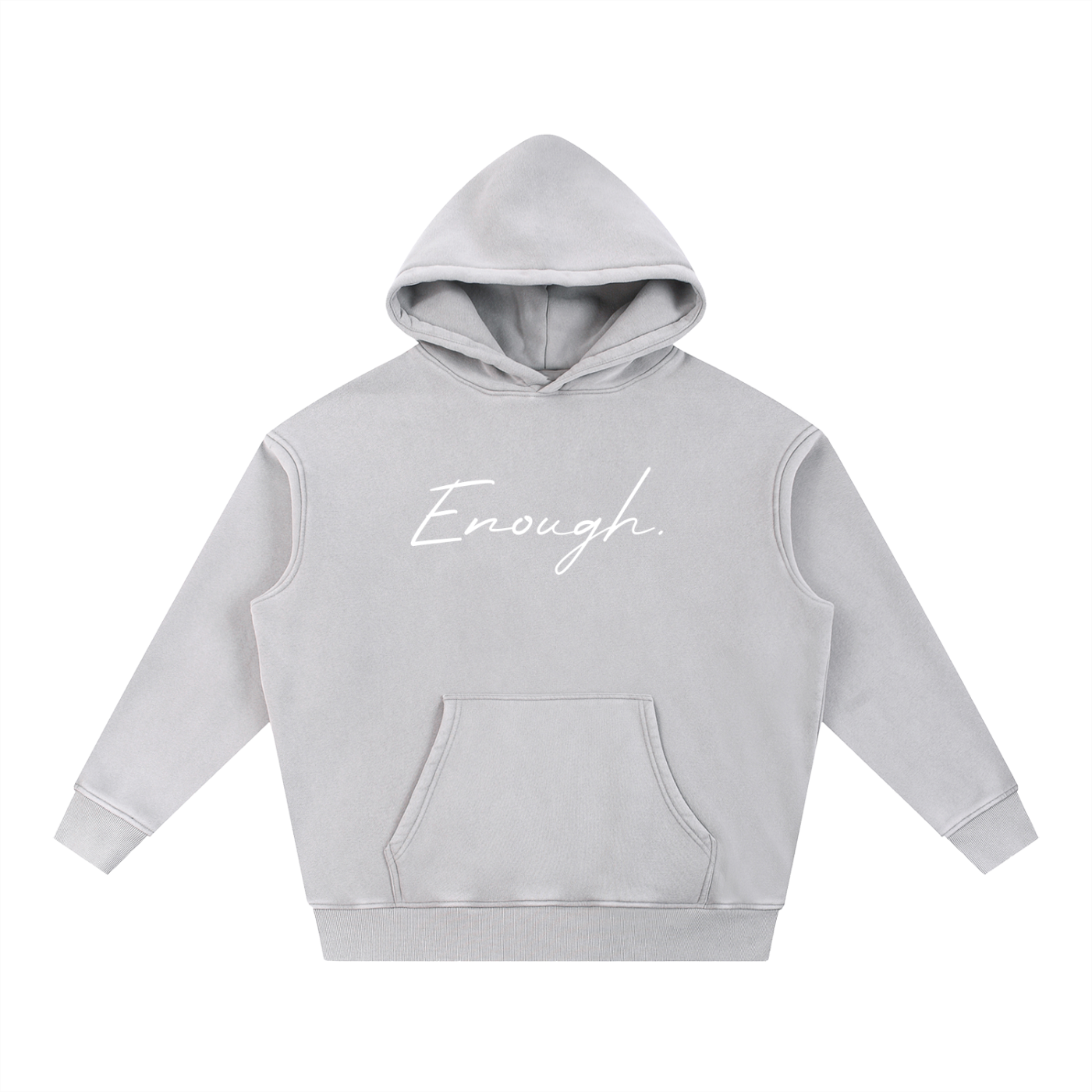 Enough.Armored Hoodie Light Gray