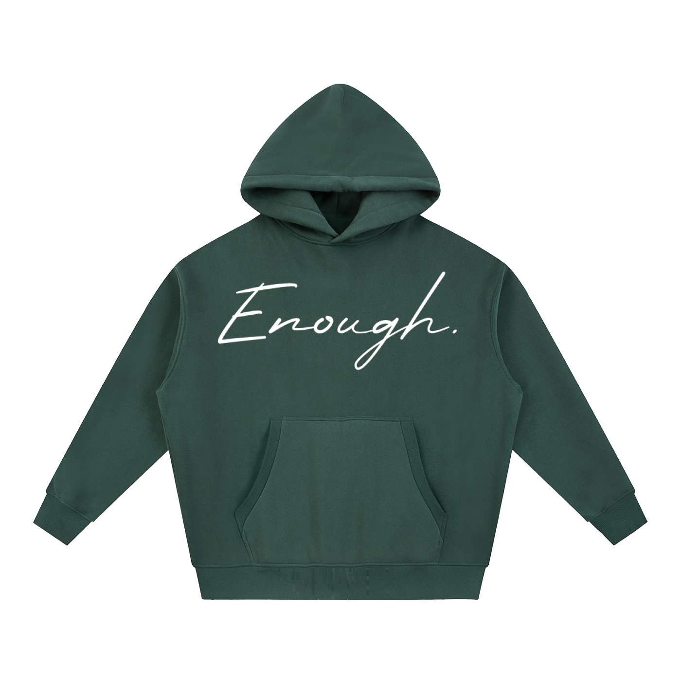 Essential Oversized Boxy Fit Fleece Hoodie
