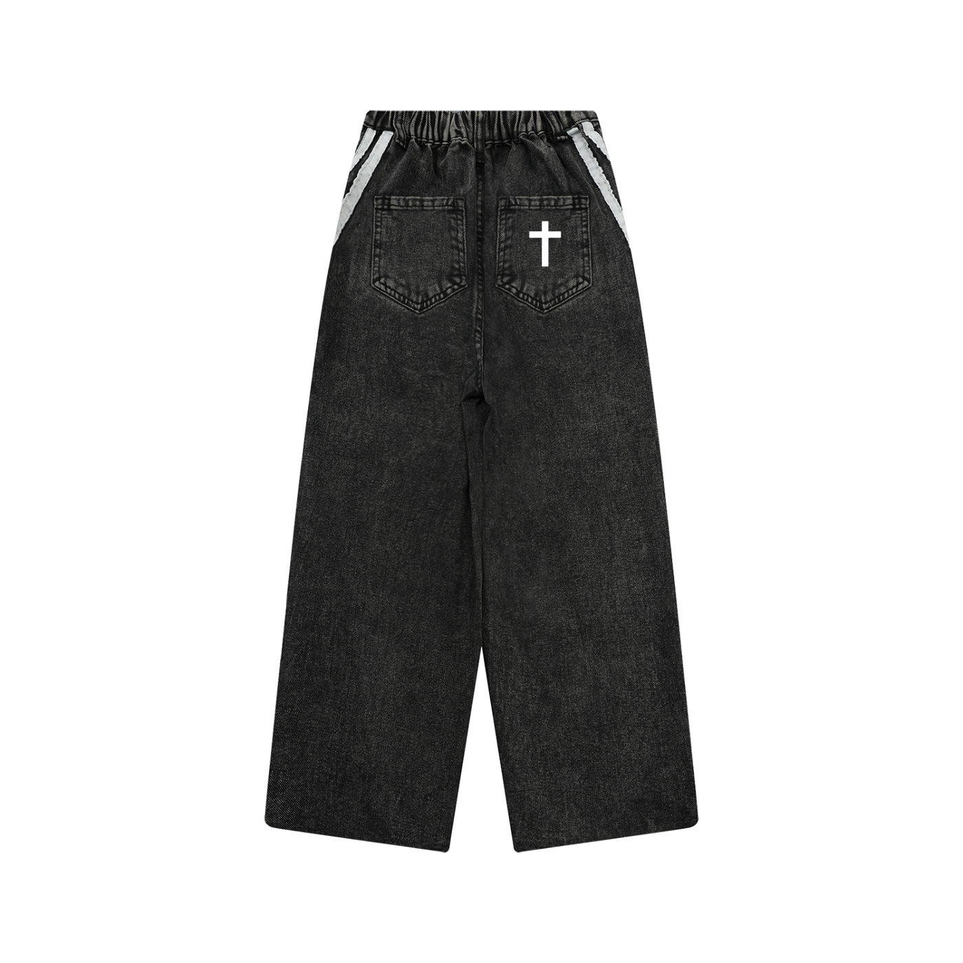 Kid’s Vintage Wash Side Stripe Jeans