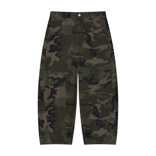 ECDS Camo Barrel Leg Cargo Pants