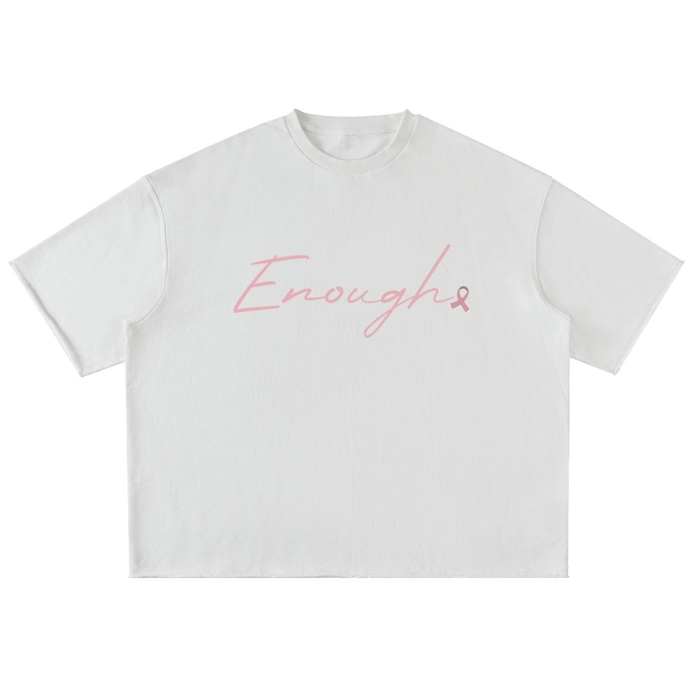 Enough x Fight Like a Girl White