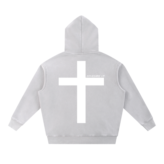 Enough.Armored Hoodie Light Gray