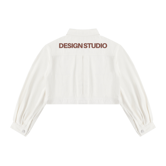 ECDS Women’s Crop Denim Jacket