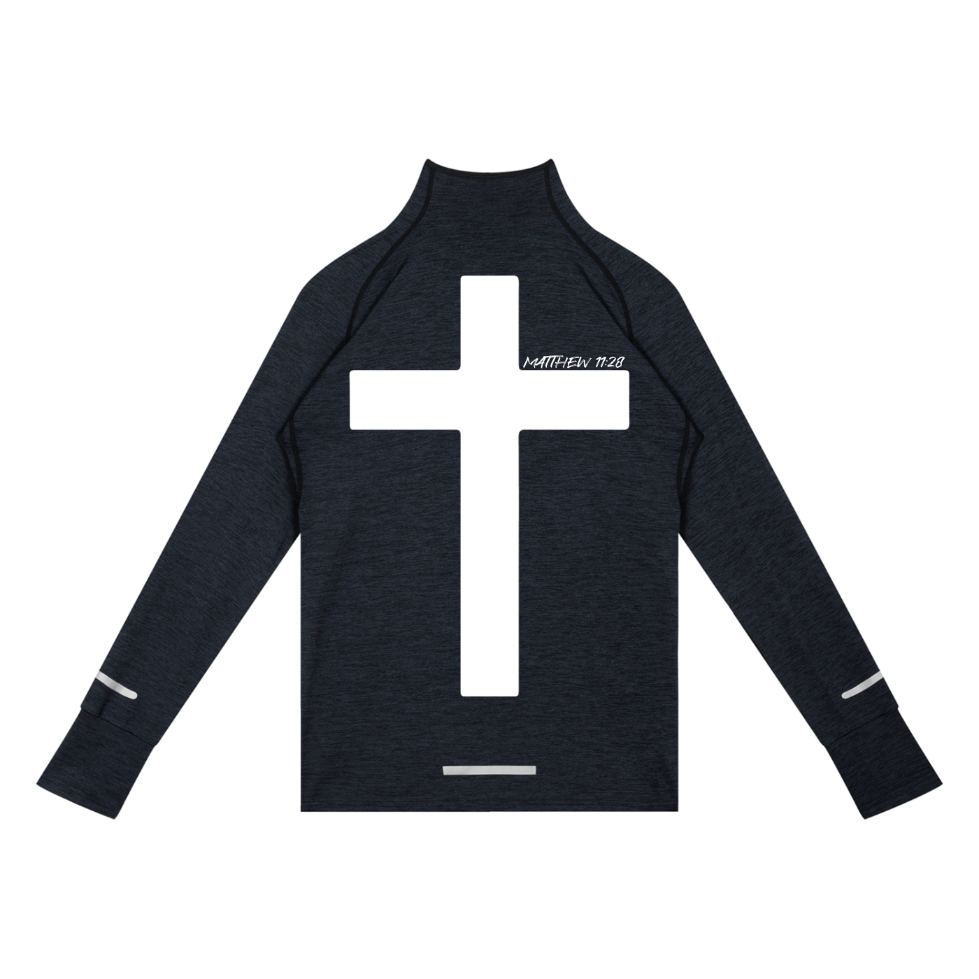 Men's Quarter-Zip Raglan Training T-Shirt