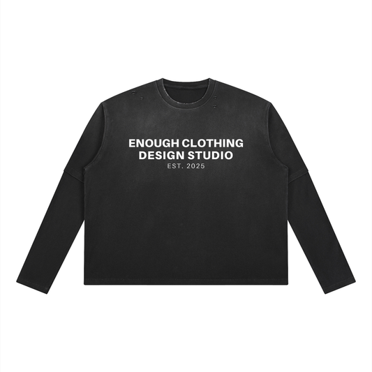 ECDS Vintage Wash Layered T-Shirt