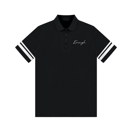 Enough.Women's Striped Polo Dress